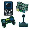 Gamer Vægdekorationer - Wallstickers, 4 stk.