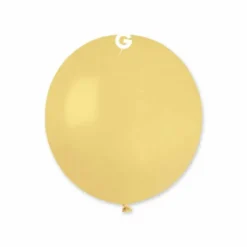 Gemar Jumbo Latexballon 48 cm, Macaron Mustard
