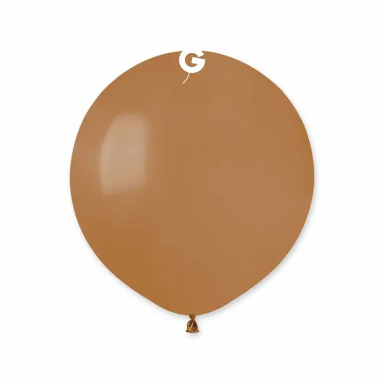 Gemar Jumbo Latexballon 48 cm, Mocha Brun