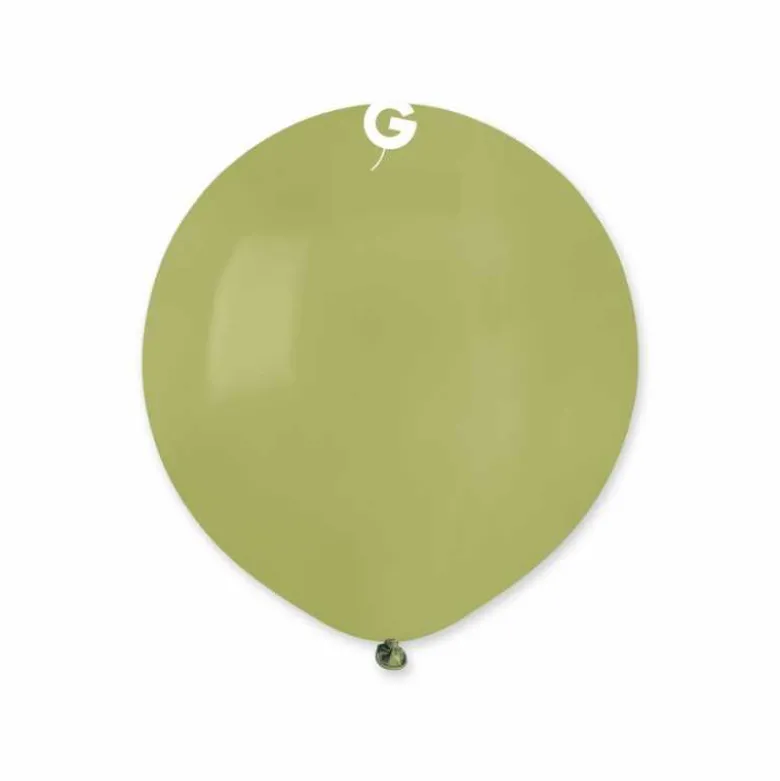 Gemar Jumbo Latexballon 48 cm, Olivengrøn