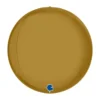 Globeballon Guld Satin, 38 cm