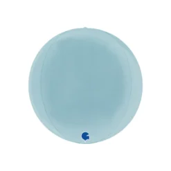 Globeballon Lyseblå, 29 cm