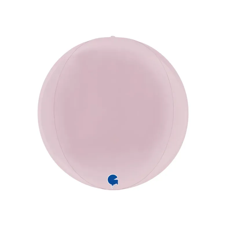 Globeballon Lyserød, 29 cm