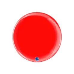 Globeballon Rød, 29 cm