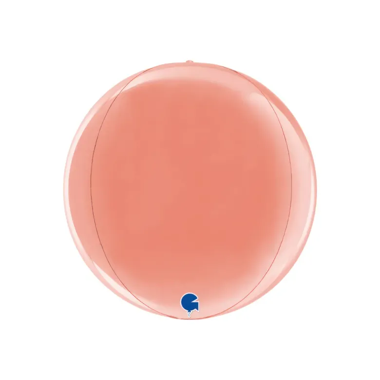 Globeballon Rosegold, 29 cm