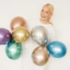 Glossy Balloner 30 cm, Lavendel: 10 stk