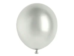 Glossy Balloner 46 cm, Sølv: 5 stk
