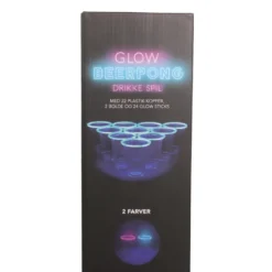 Glow Beerpong Drukspil