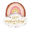 Grabo Boho "Mothers Day" Regnbue Folieballon, 60 x 64 cm