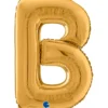 Grabo Guld Bogstav Ballon 66 cm, B