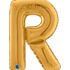 Grabo Guld Bogstav Ballon 66 cm, R