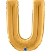 Grabo Guld Bogstav Ballon 66 cm, U