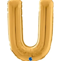 Grabo Guld Bogstav Ballon 66 cm, U