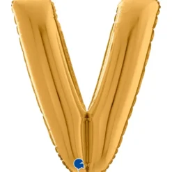 Grabo Guld Bogstav Ballon 66 cm, V