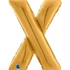 Grabo Guld Bogstav Ballon 66 cm, X