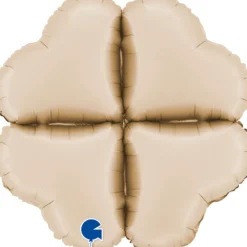 Grabo Hjerte Ballonfod 40 cm, Satin Cream