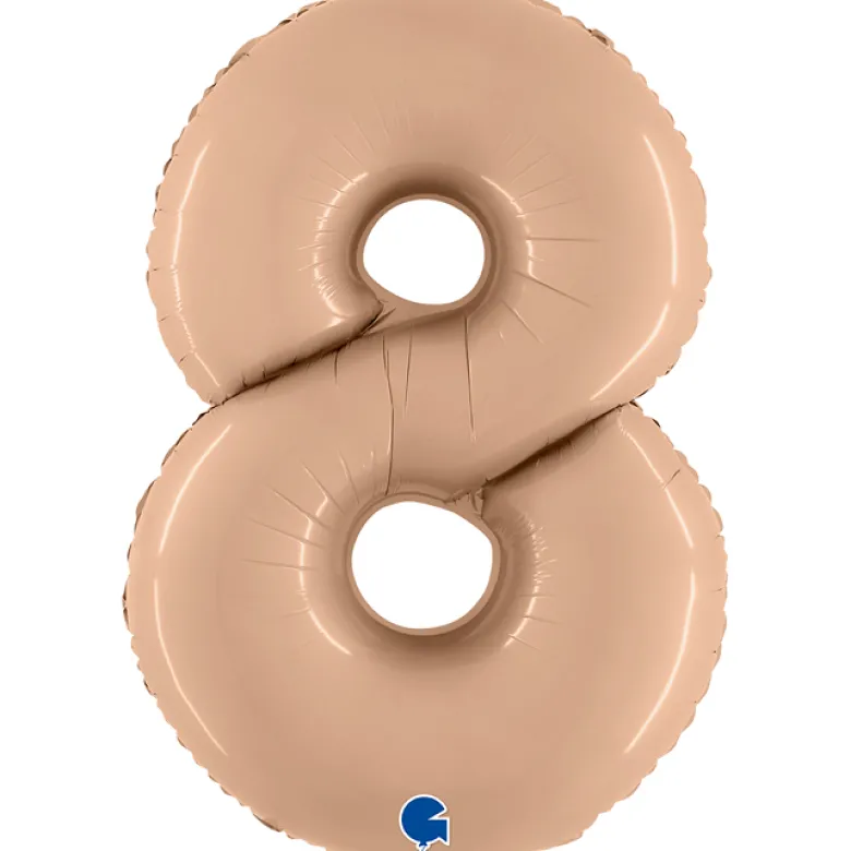 Grabo Jumbo Satin Blush Tal Folieballon, 8