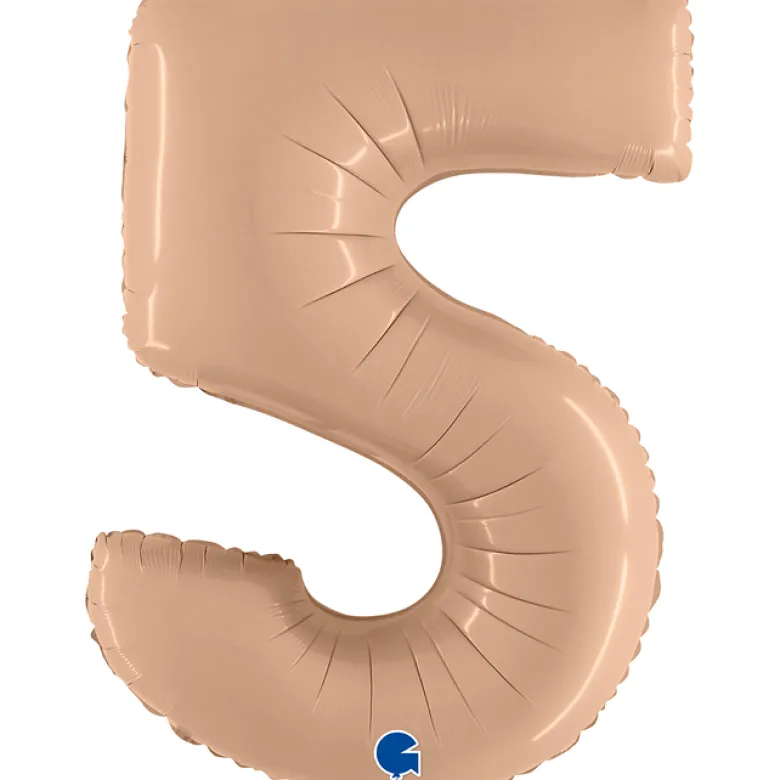 Grabo Jumbo Satin Blush Tal Folieballon, 5