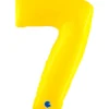 Grabo Jumbo Yellow Shine Tal Folieballon, 7