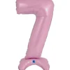 Grabo Lyserødt "7" Tal til Luft, 64 cm