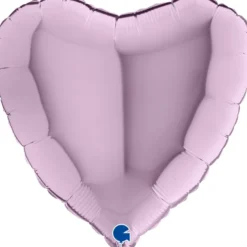 Grabo Metallisk Lavendel Hjerte Folieballon 45 cm