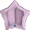 Grabo Metallisk Lavendel Stjerne Folieballon 46 cm
