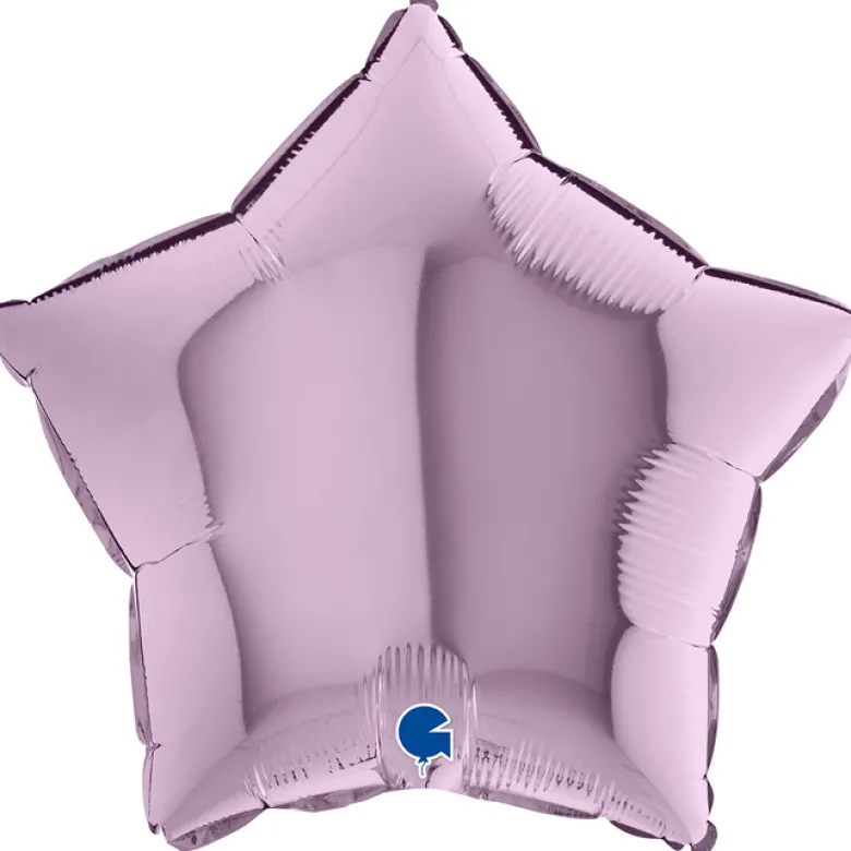 Grabo Metallisk Lavendel Stjerne Folieballon 46 cm