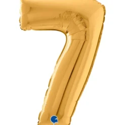 Grabo Mid-Size Guld Tal Folieballon, 7