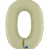 Grabo Mid-Size Satin Oliven Tal Folieballon, 0