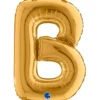 Grabo Mini Guld Bogstav Ballon 35 cm, B
