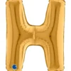 Grabo Mini Guld Bogstav Ballon 35 cm, H