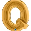 Grabo Mini Guld Bogstav Ballon 35 cm, Q