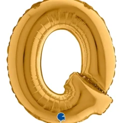 Grabo Mini Guld Bogstav Ballon 35 cm, Q