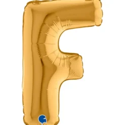 Grabo Mini Guld Bogstav Ballon 35 cm, F