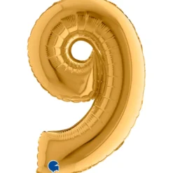 Grabo Mini Guld Tal Folieballon 35 cm, 9