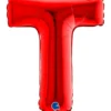 Grabo Mini Rød Bogstav Ballon 35 cm, T