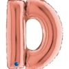 Grabo Mini Rosegold Bogstav 35 cm, D