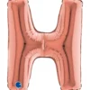 Grabo Mini Rosegold Bogstav 35 cm, H