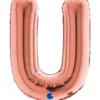 Grabo Mini Rosegold Bogstav 35 cm, U