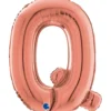 Grabo Rosegold Bogstav Ballon 66 cm, Q
