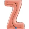 Grabo Rosegold Bogstav Ballon 66 cm, Z