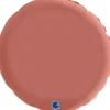 Grabo Rund Folieballon 45 cm, Satin Rosegold