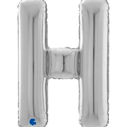 Grabo Sølv Bogstav Ballon 66 cm, H