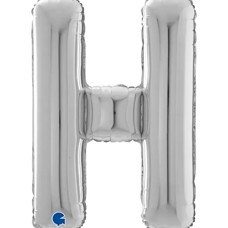 Grabo Sølv Bogstav Ballon 66 cm, H