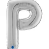 Grabo Sølv Bogstav Ballon 66 cm, P