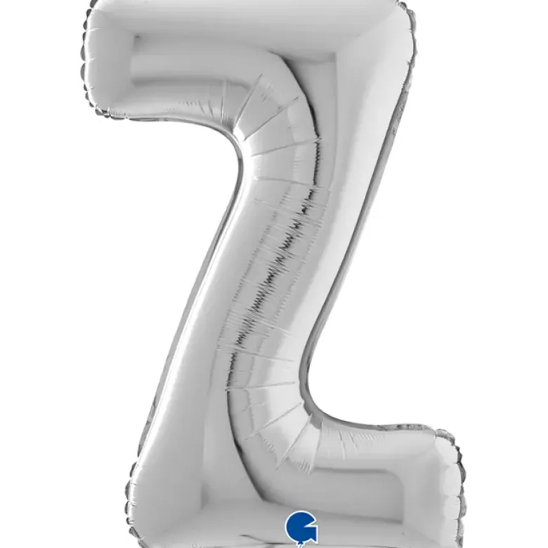 Grabo Sølv Bogstav Ballon 66 cm, Z