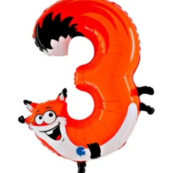 Grabo Stor Animaloons Tal Folieballon, Ræv #3