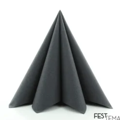Grey Luxury Servetter "Antracit", 40 x 40 cm, 20 st.