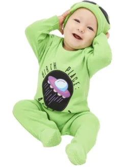 Grøn Alien Baby