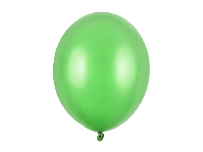 Grøn Ballon Metallisk, 30 cm